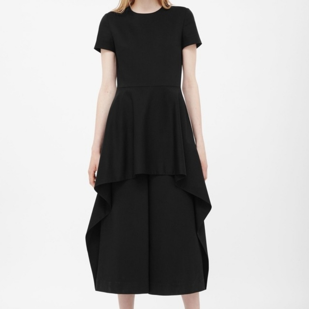 COS Layered Jumpsuit / Black